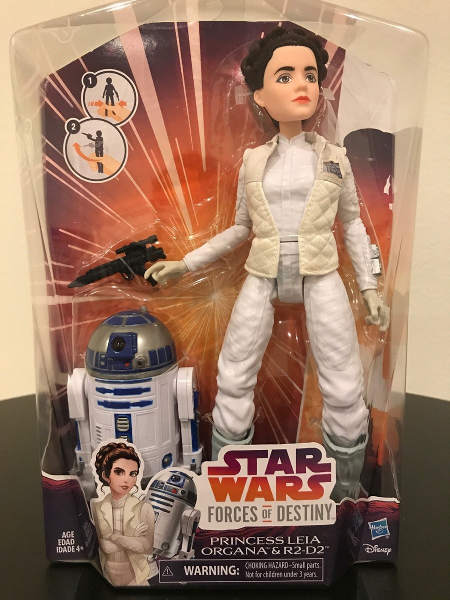 その他 Star Wars Forces of Destiny Action figures - Princess Leia Organa and R2-D2 Star Wars Forces of Destiny Princess Leia Organa and R2-D2