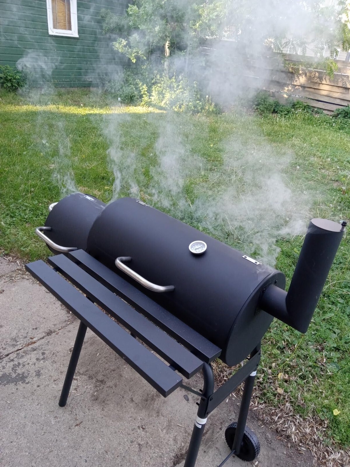 Unleash Flavorful Feasts with the Zimtown BBQ Charcoal Grill & Offset