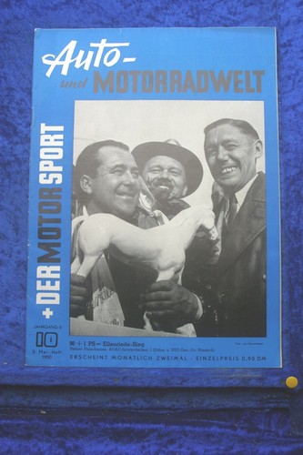 Auto + Motorwelt 10/50 (B) 500er Seite Opel Kapitän BMW R 25 Ford Taunus