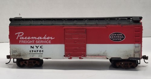 VINTAGE 1990 ROADHOUsE 40' AAR 2046 BOXCAR NYC 174701 PACEMAKER FREIGHT SERVICE | Zustand: Used