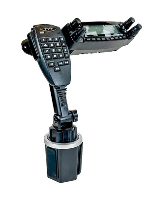 Cup Holder Mount With Mic hanger For TYT TH-7800 TH-9800