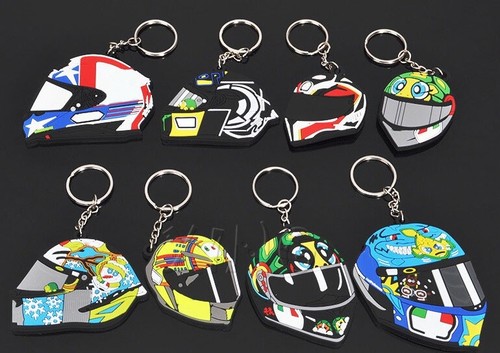 Motorbike Keyring Helmet Key Ring NEW 