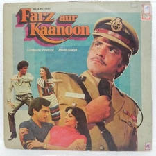 Farz Aur Kaanoon LP Record Bollywood Hindi Laxmikant Pyarelal Vinyl Indian NM