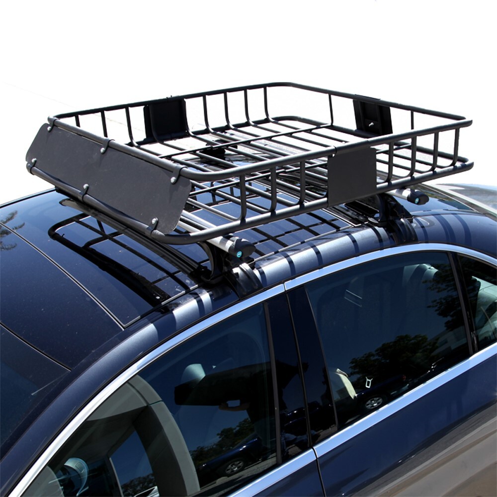 42*36*5 in Rooftop Rack Cross Bars Cargo Basket Storage Carrier for Honda SUVs