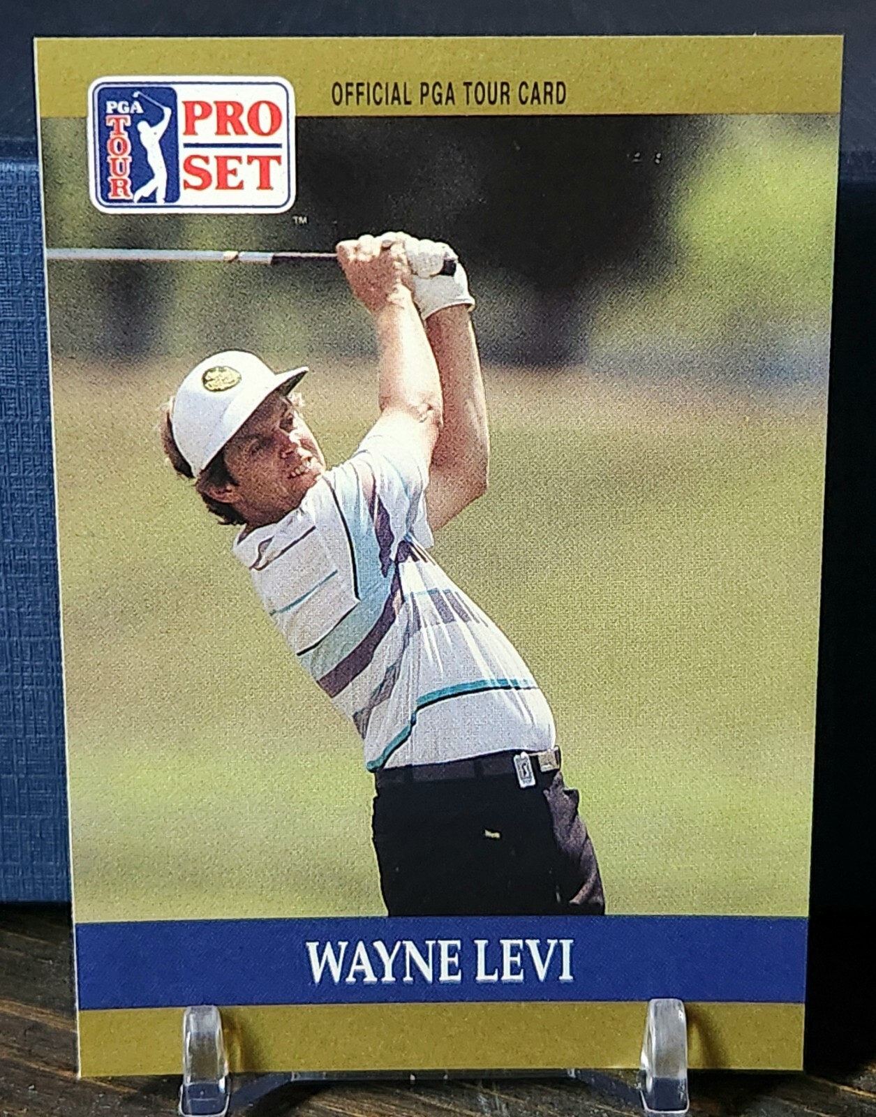 1990 PGA Tour Pro Set - #66 Wayne Levi