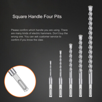SDS Plus Hammer Drill Bit Tungsten Carbide Tip For Brick Concrete Stone Masonry