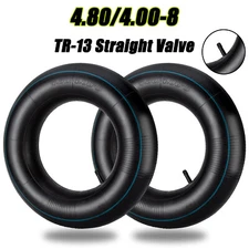2Pcs Tire Inner Tube 480/400-8 4.80/4.00-8 4.00-8.10x8 TR13 Straight Valve Stem