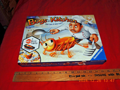 Bugs in the Kitchen Game Ravensburger 2018 Complete with Special Hexbug