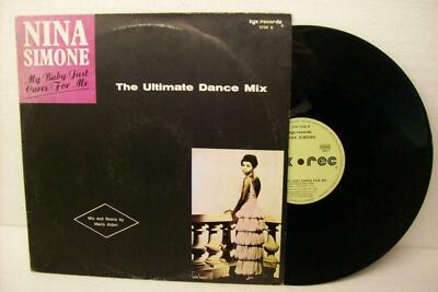 12'' NINA SIMONE---MY BABY JUST CARES FOR ME (THE ULTIMATE DANCE MIX) (EX)