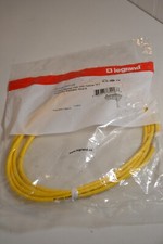 LEGRAND RCD61007-04 CORD, 28awg C6A 10G Yellow 7ft Reduced Diameter Mod 8