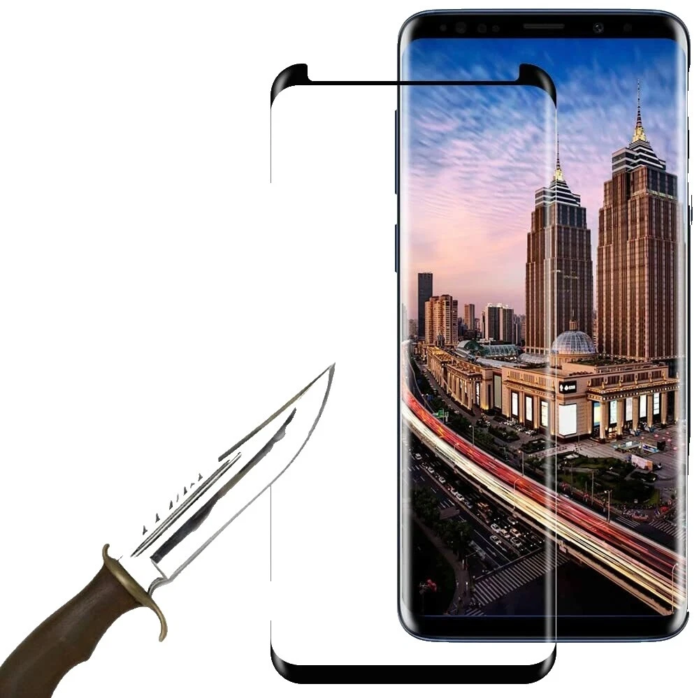 Протекторы экрана из закаленного стекла для Apple Samsung Galaxy S9