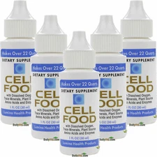 5 x Cellfood Liquid Concentrate 1 fl oz
