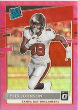 2020 Panini Donruss Optic Tyler Johnson Rated Rookies  #192 Pink Prizm SP RC