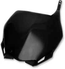 Cycra Stadium Black Plastic Front Number Plate 06-09 YZ250F/450F (1CYC-0900-12)