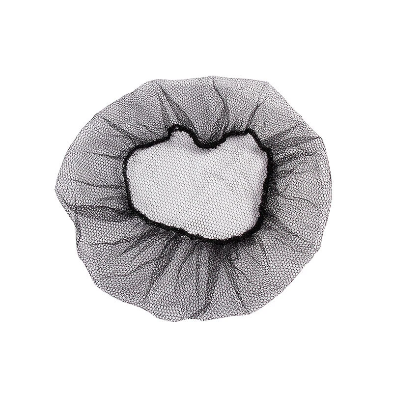 Pack of 100 Disposable 24" Honeycomb Hair Nets Nylon Breathable Caps Head Cover - Image 2 of 3