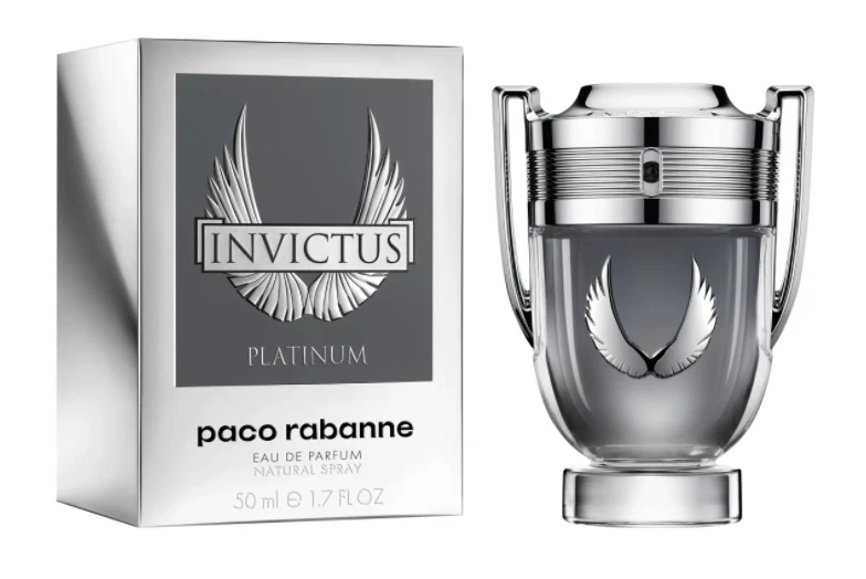Paco Rabanne Invictus Platinum Eau De Parfum Spray 50ml For Men NEW & SEALED