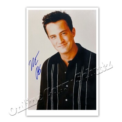 Matthew Perry  (1969 2023)  Friends (TV Series) +   Autogrammfoto    (AK1)
