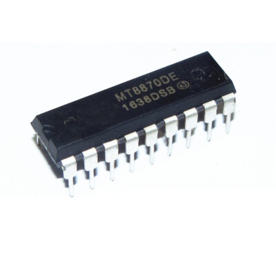 10pcs MT8870 MT8870DE DIP-18 ISO2-CMOS Integrated DTMF Receiver
