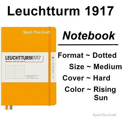 Leuchtturm1917 Dotted Journal Notebook Medium A5 Rising Sun 363387