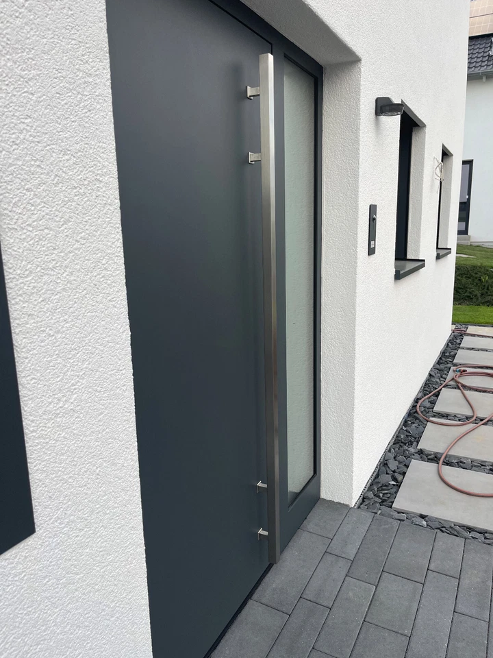 Kompotherm Türgriff Griffstange Edelstahl Haustür 24010 Edelstahl 180 cm - Bild 3 von 4