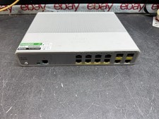 CISCO WS-C3560C-8PC-S POE SWITCH 8 PORT NETWORK SWITCH #3H