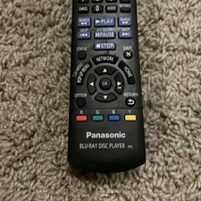 Panasonic Blu-Ray Disc Player Remote Control IR6 N2QAYB000574 OEM
