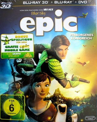 Epic - Verborgenes Königreich - 3D (& 2 D) BluRay   Neu OVP