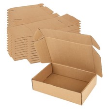 Kleine Kartons, braun Wellpappe Versand 18,5x12,5x4,5 cm,