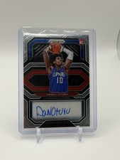 2020-21 Panini Prizm - Rookie Penmanship Daniel Oturu #RP-DOT Silver Prizm Auto 