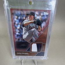 2025 Topps Series 1 Major League Material Tarik Skubal MLM-TSK Red /5