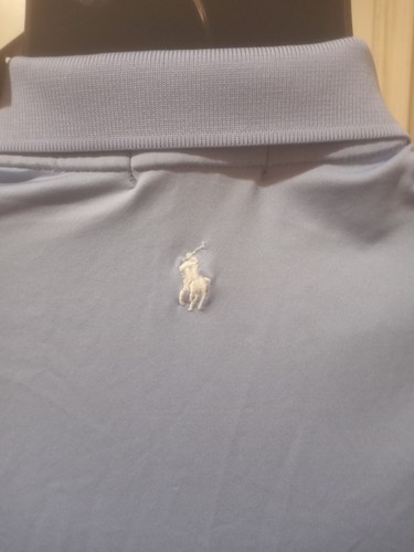 NWT Polo Golf Ralph Lauren Blue Polo Shirt Youth Boys Sz XL 18-20 - Picture 8 of 13