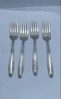 Wallace Waltz of Spring Sterling Silver Salad Fork Set 4 Piece 6.25"