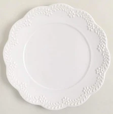 Lenox Chelse Muse Reactive White Accent Luncheon Plate 11587823