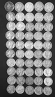 LOT #U    ROLL  OF  50 MERCURY DIMES (CIRCULATED)