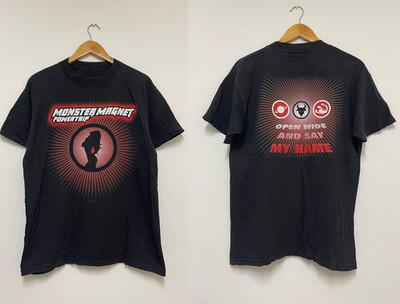 Monster Magnet Powertrip 1998 Stoner Rock T Shirt Full Size S-5XL