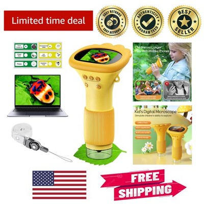 Lightweight 1000X Kids Microscope - Ignite a Passion for Science and Exploration