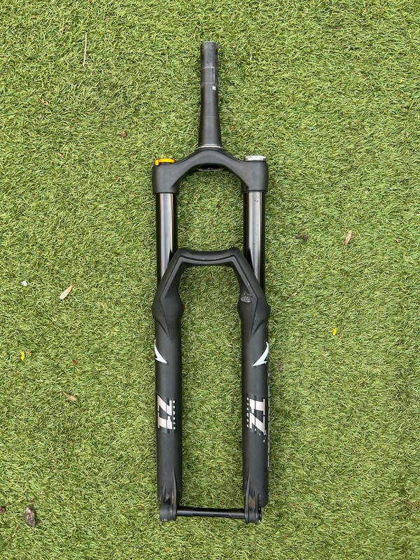 Marzocchi Bomber Z1 29" 170mm 15x110 Axle + Crown Race, Star Nut, Brake Mount