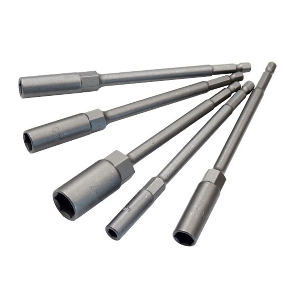 150mm Hexagon Nut Driver Bit Adapter Socket Wrench Tool for DIY ...