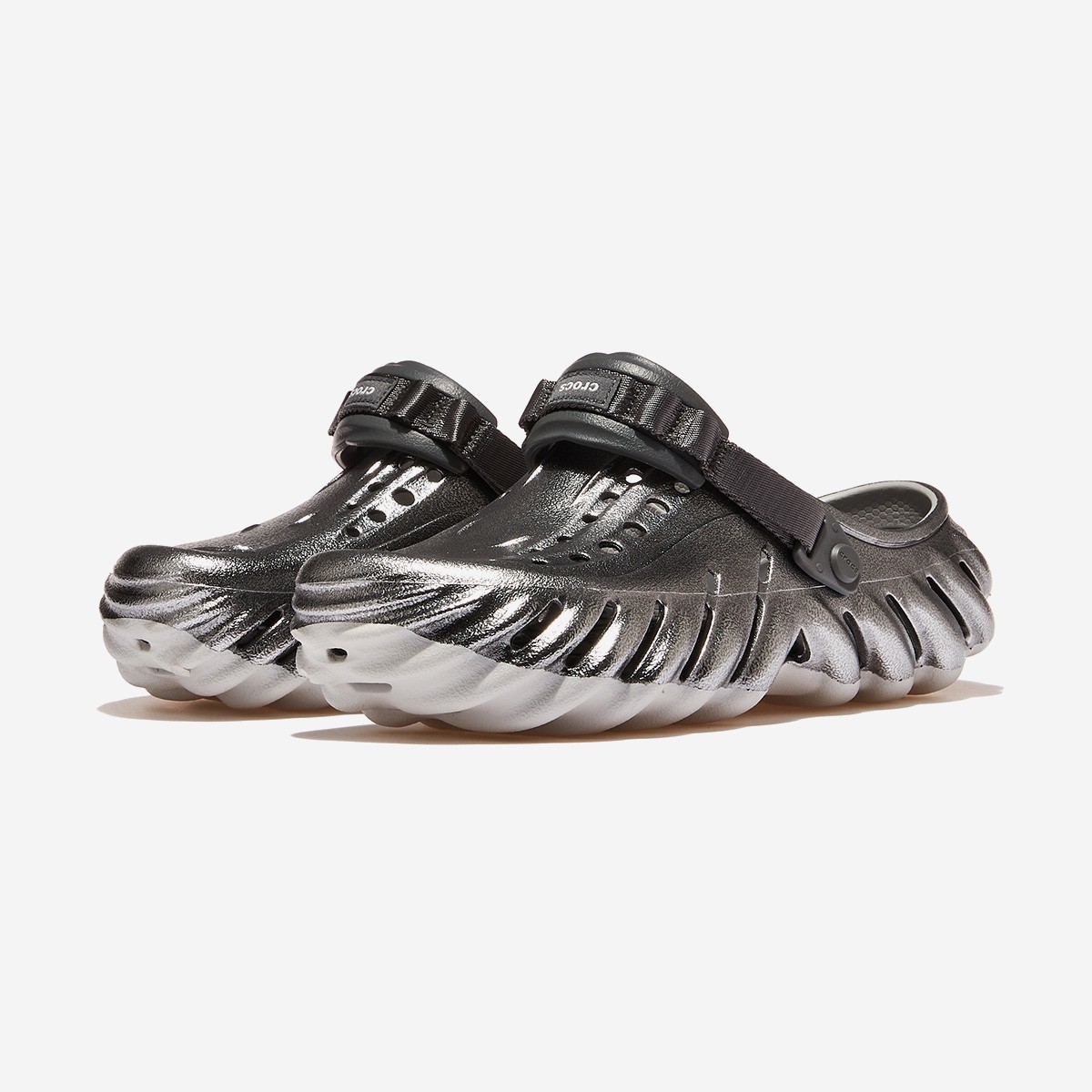 Crocs Echo Clog Metal Sport Atmosphere/Multi CRS214109 Men Shoes image 2