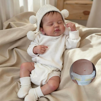 Reborn Puppe MäDchen 50Cm WeichköRper Lebensecht Neugeborene Babypuppe Spielzeug
