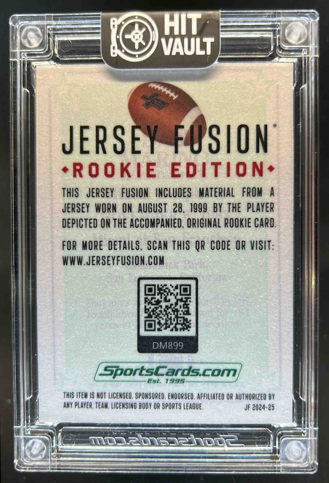 2024-25 Jersey Fusion Dan Marino Quad Game Used Patch #/5 view 2