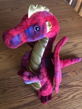 Douglas Eugene Red Dragon 11 Plush Huggable S...