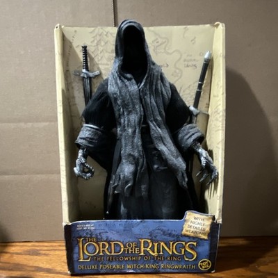 Toy Biz Lord of the Rings Action Figures Witch-King, Aragorn, Frodo, and Sam