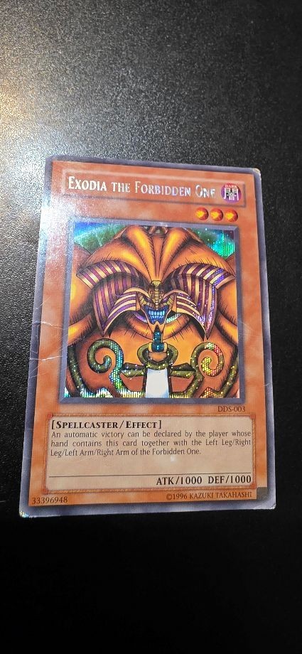 2002 Yu-Gi-Oh! Dark Duel Stories (Video Game Promotional Cards) Exodia the  Fo…
