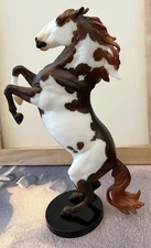 Breyerfest 2024  THIS IS MY FIGHT SONG Liver Chestnut Overo -- Lipizzaner Mold