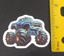 Bright Colorful Monster Truck Sticker AG 
