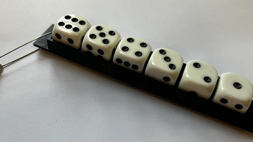 Missing Number Dice by Etienne Pradier - Picture 1 of 2