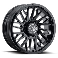 20x9 Method MR801 Raised Gloss Black Milled Wheel 8x170 (-12mm)