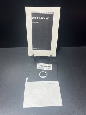 Designasaurus Commodore 64/128 Britannica Software 1987