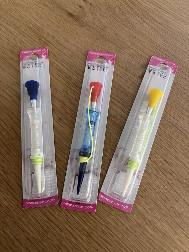 Koviss VS Tee VS 101,  Golf Tee Mit Feder, 76mm und 39 Mm - Bild 1 von 1